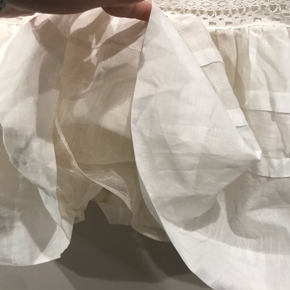 J. Crew Ruffle Eyelet Hem Spaghetti Strap Dress - Picture 6 of 12